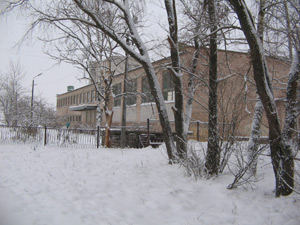 Главный вход школы