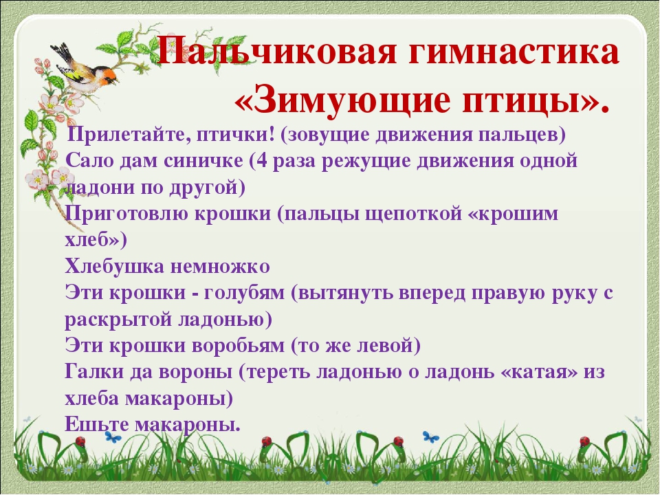 пальчиковая гимнастика пальчиковая гимнастика